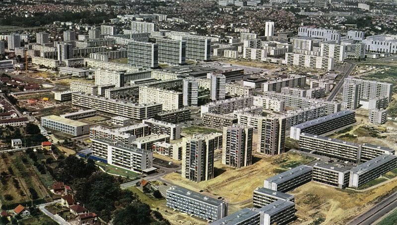 cité dite Grand Ensemble de Massy-Antony ou Le Grand Ensemble, actuellement Massy-Opéra