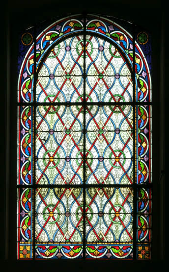 Ensemble de 14 verrières - Chapelle Saint-Cœur de Marie (Augustines du Saint-Cœur de Marie)