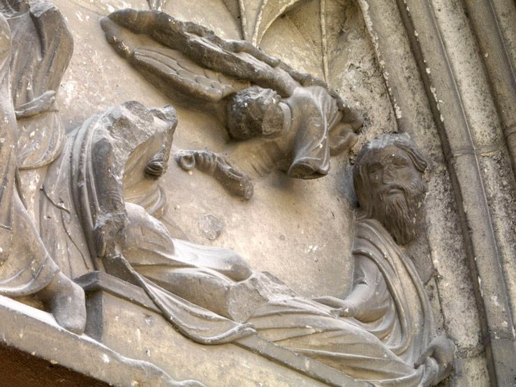 portail du bras nord du transept