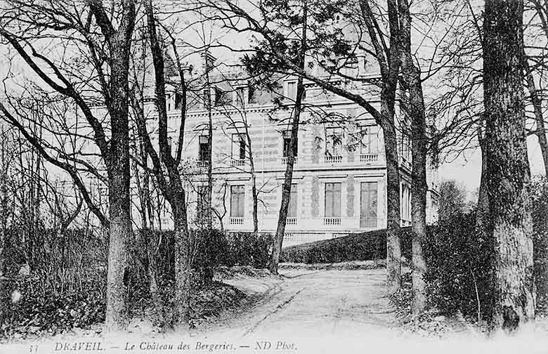 château des Bergeries, aujourd'hui école nationale de police de Draveil