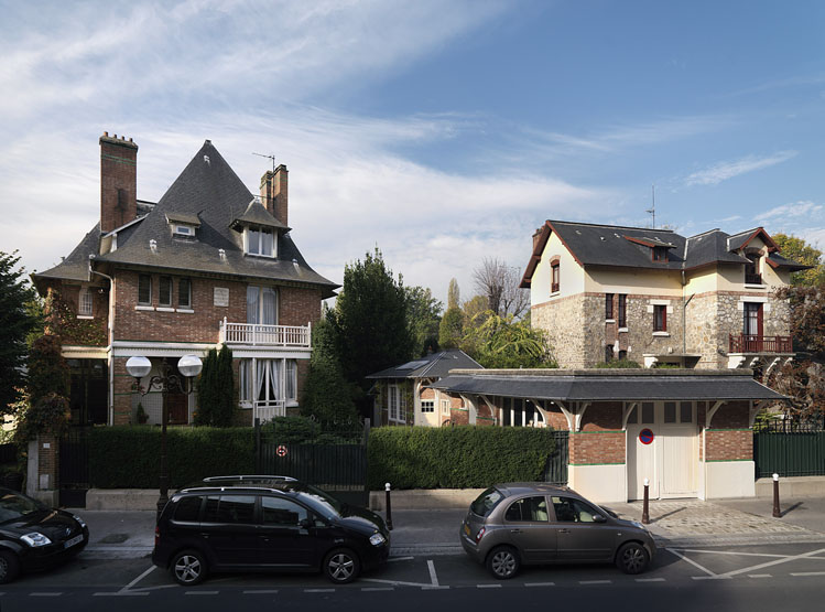 ensemble de trois maisons, 35, 37, 39 avenue de Ceinture