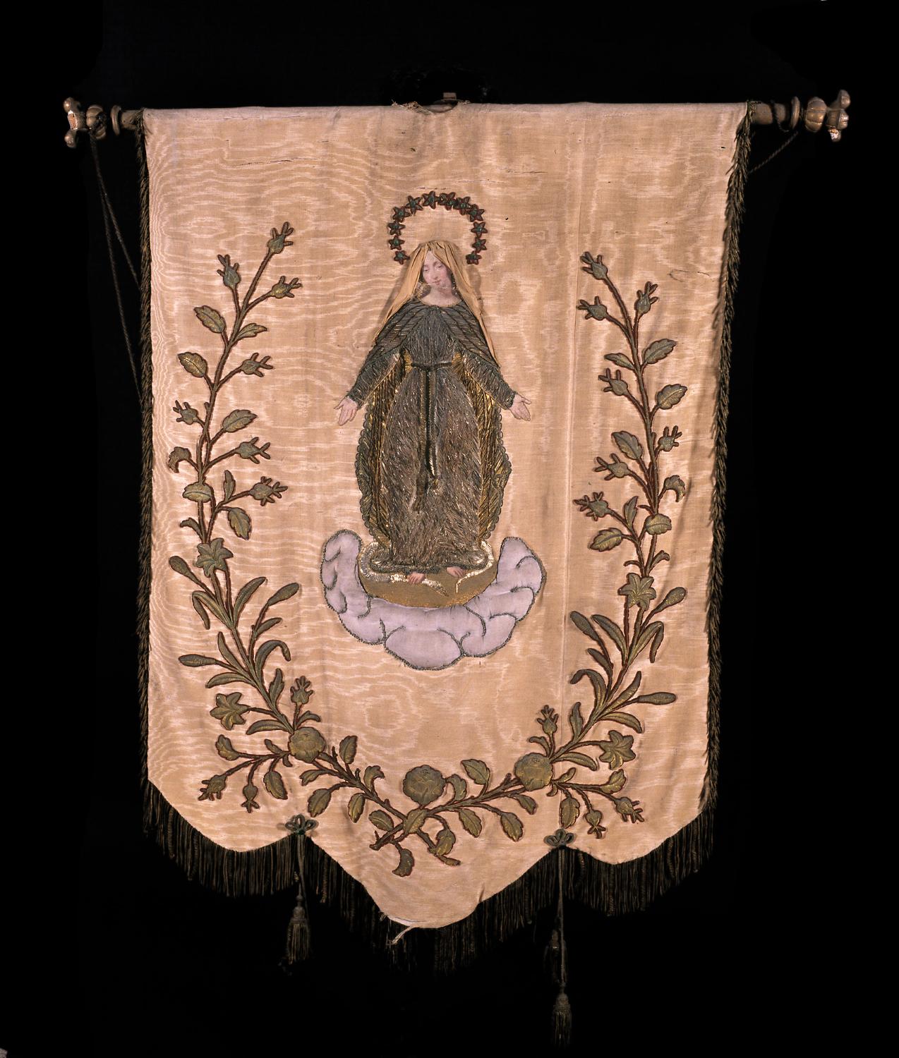 bannière de la Vierge