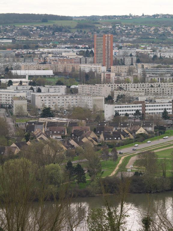 La ville de Mantes-la-Jolie