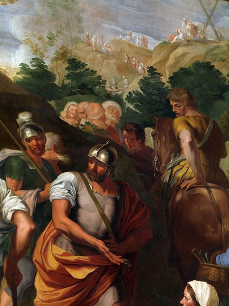 ensemble de deux tableaux : Martyre de saint André
