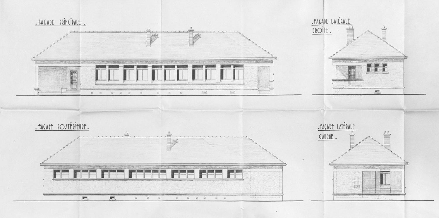 dispensaire et bains-douches du Val, actuellement mairie annexe