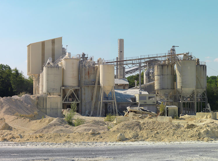 Écuelles - Usine de préparation de produit minéral (séchage et broyage de calcaire) Piketty frères