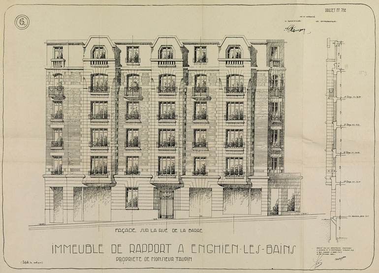 immeuble de monsieur Taupin, 3 rue de la Barre