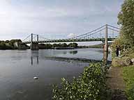 pont routier dit pont suspendu de Triel