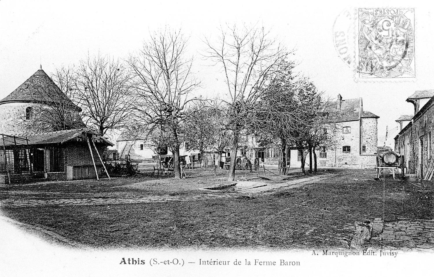 ferme seigneuriale dite ferme d'Athis, actuellement maison