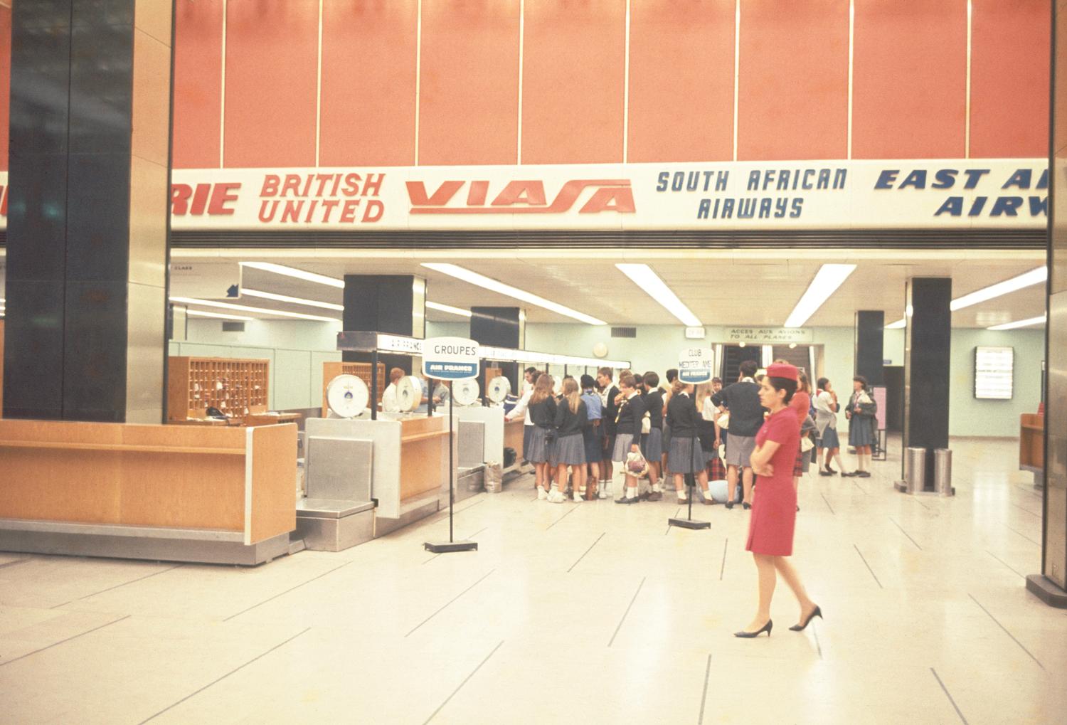 Les Installations terminales, Orly 4 dans les années 1960