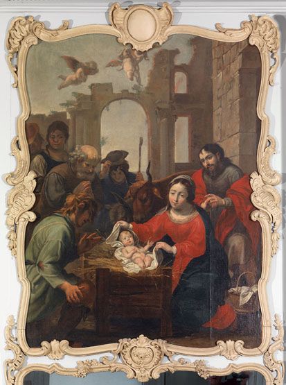 tableau : Adoration des Bergers