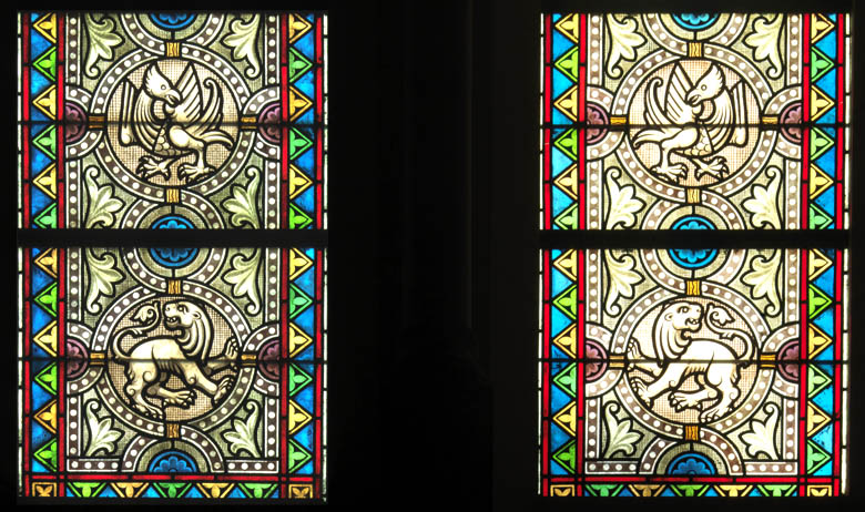 Ensemble de 10 verrières - Chapelle de l'Assomption de Lübeck (Sœurs de l'Assomption)
