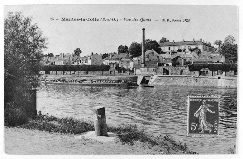 La ville de Mantes-la-Jolie