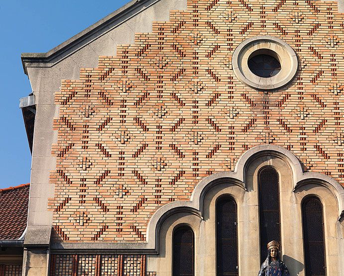 Architectures de brique en Ile-de-France