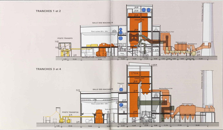 Vernou-La-Celle-sur-Seine - Centrale thermique EDF de Montereau