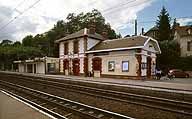 voie ferrée de la ligne Argenteuil-Mantes