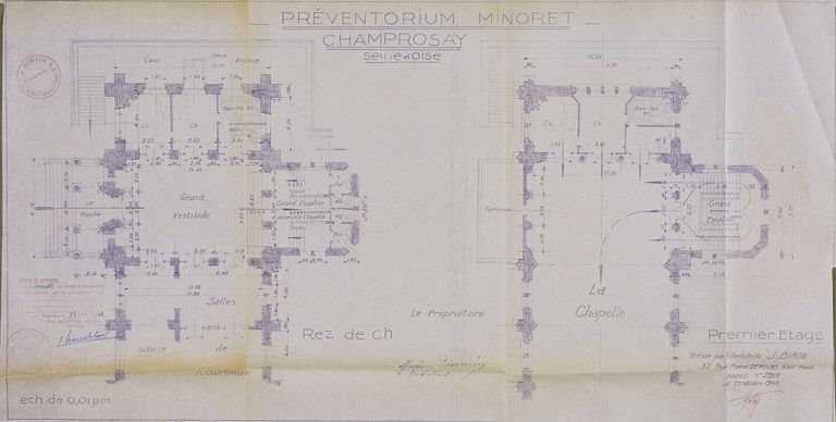 chapelle Marie-Auxiliatrice du préventorium Minoret