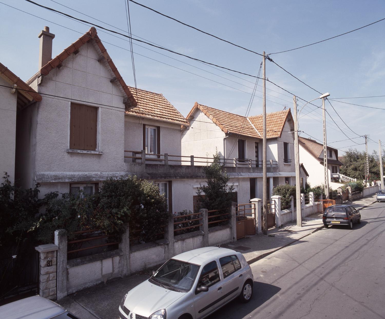 maisons, immeubles