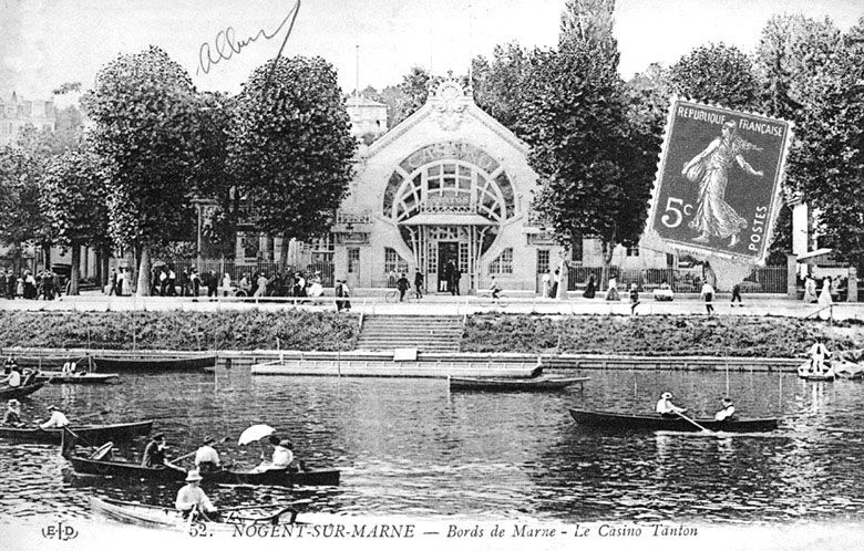 Salle des fêtes (salle de bal) dite casino Tanton