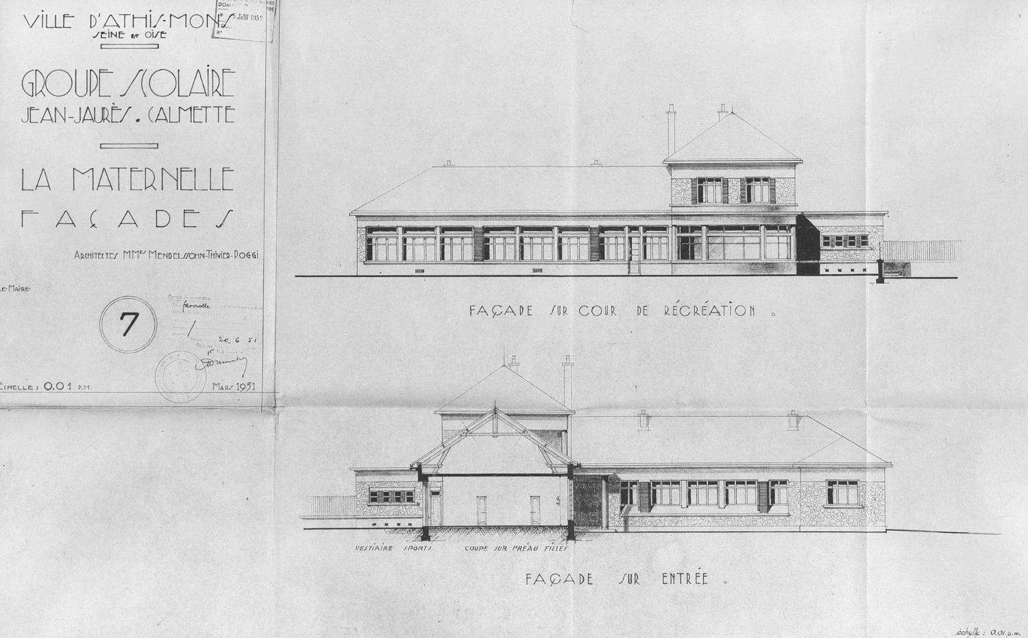 groupe scolaire Jean-Jaurès-Calmette