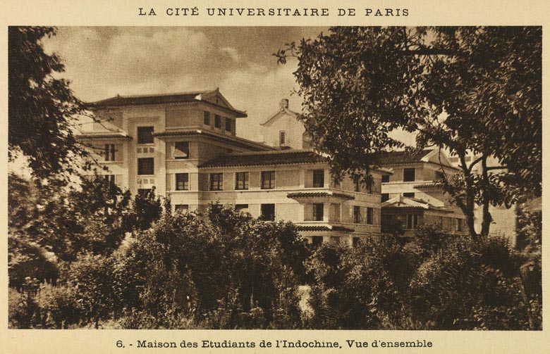 résidence d'étudiants dite Maison des étudiants de l'Asie du Sud-Est (ex-Maison des étudiants de l'Indochine)