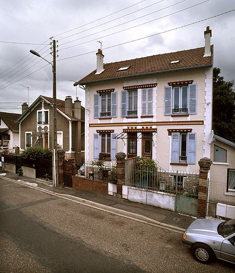 les immeubles, maisons et fermes du canton d'Andrésy