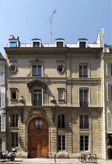 rampe d'appui, escalier de l' hôtel de Marsilly (non étudié)