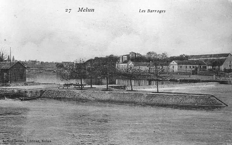 barrage, écluse