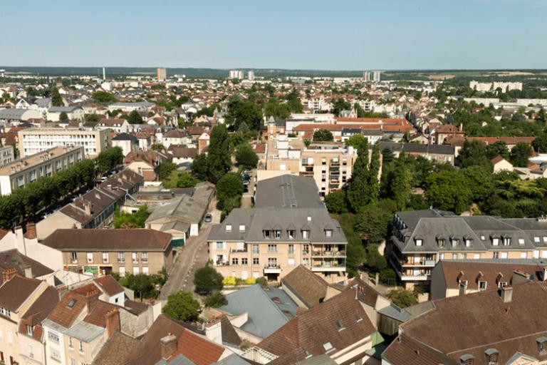 La ville de Mantes-la-Jolie