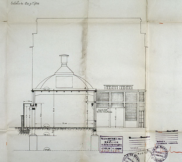 Scierie Cavillet, puis usine de bois de placage Société parisienne de bois tranché et déroulé, puis Société parisienne de tranchage et déroulage, puis société Maréchaux, puis entrepôt commercial (détruit après inventaire)