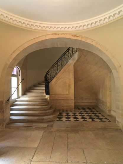 rampe d'appui, escalier de la maison à porte cochère dite hôtel Titon (non étudié)