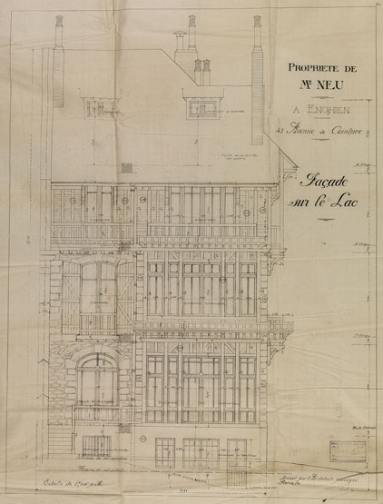 maison de M. Neu, 45 avenue de Ceinture