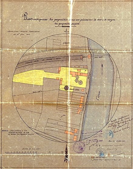 usine à gaz (détruite)