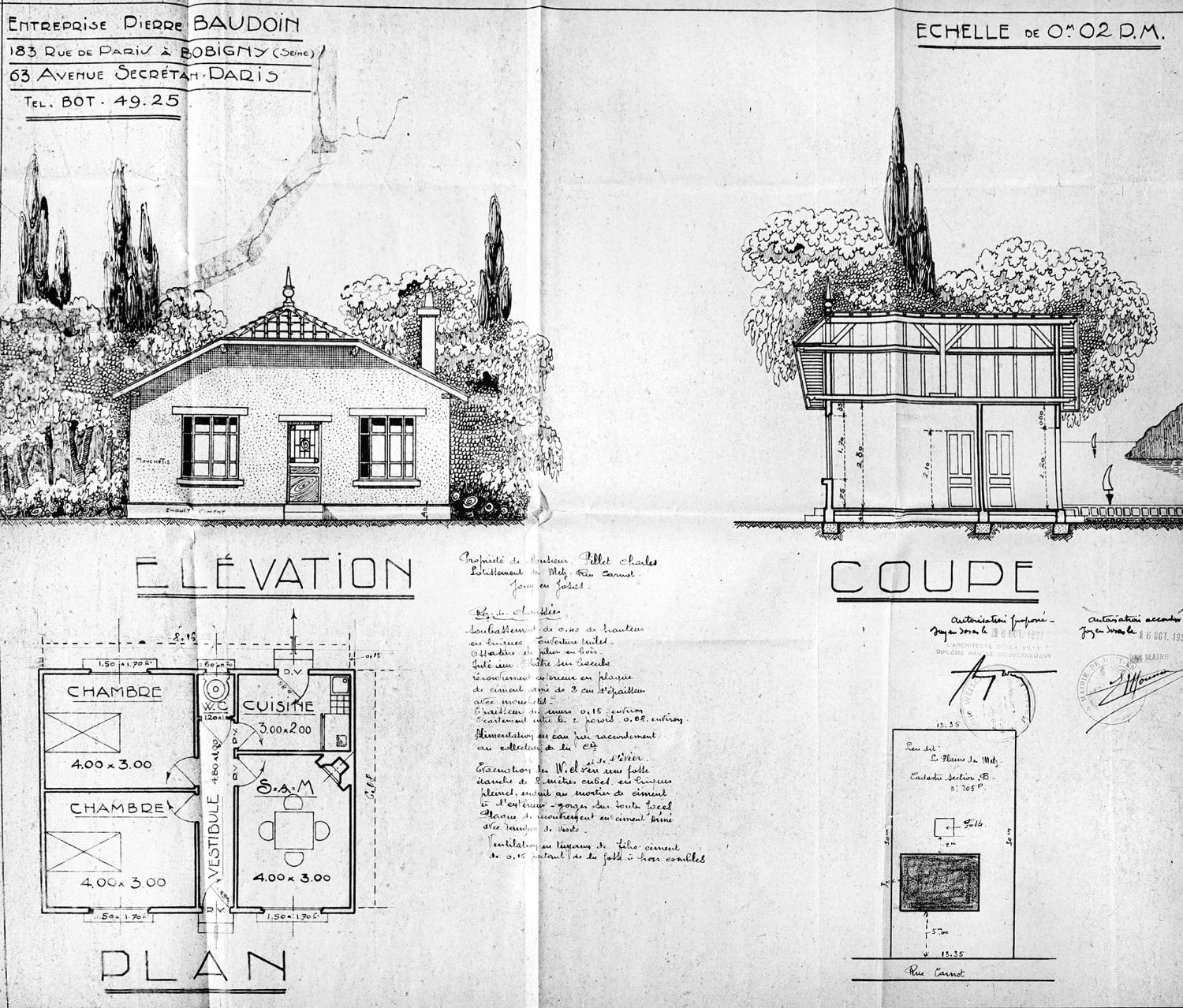 immeubles, maisons, fermes