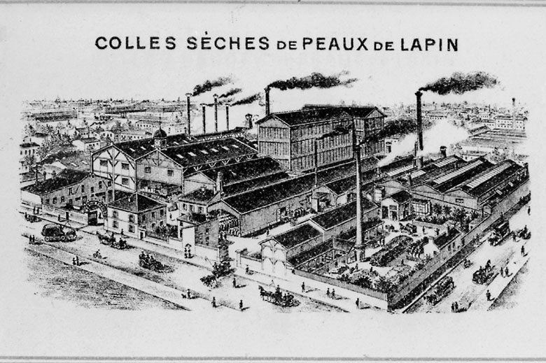 Usine de colles Totin frères, puis Bonnefoy et Winder (détruit)