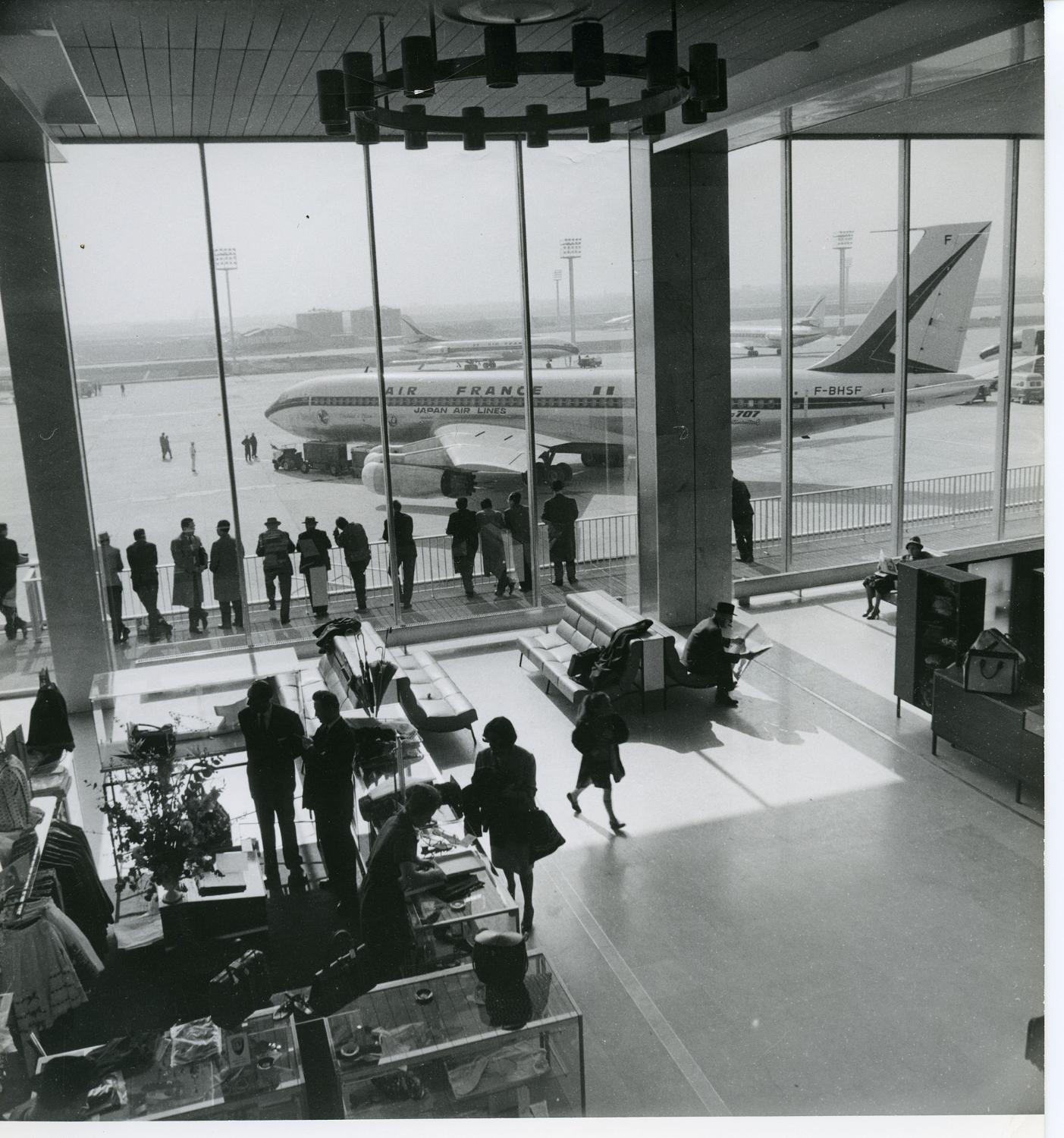 Les Installations terminales, Orly 4 dans les années 1960