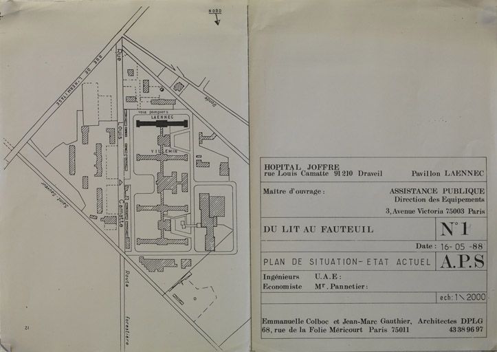 sanatorium de Champrosay, puis sanatorium Joffre, puis hôpital Joffre, actuellement hôpital Joffre-Dupuytren