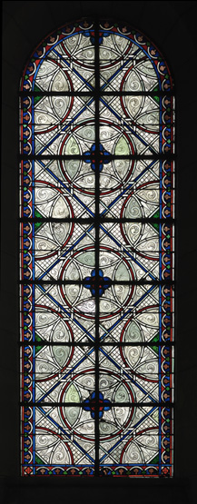 Ensemble de 17 verrières - Chapelle de la Visitation Sainte-Marie (Premier monastère des Visitandines)