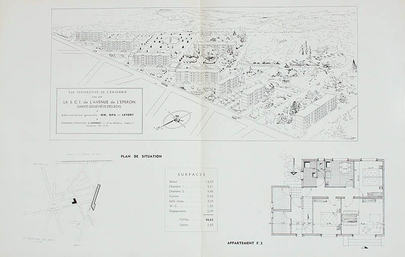 cité dite Grand Ensemble des Aunettes