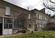 Samois-sur-Seine - usine de serrurerie et de construction métallique Oudiou, puis Bataillès, actuellement atelier d'artiste