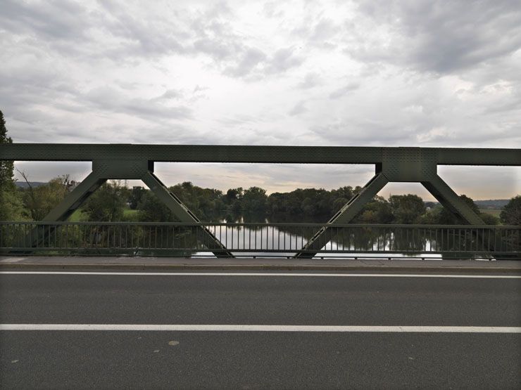 pont routier sur la Seine dit Pont de Rangiport