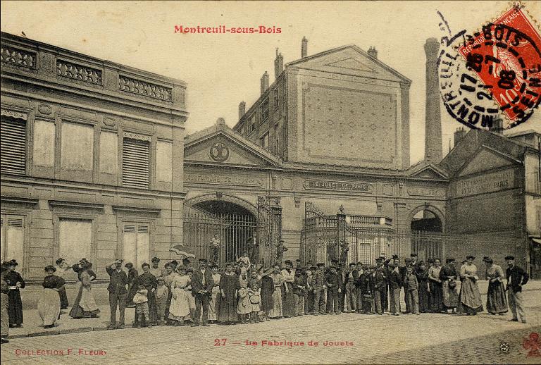 Usine de ferblanterie Jouets de Paris, puis JEP (détruit)