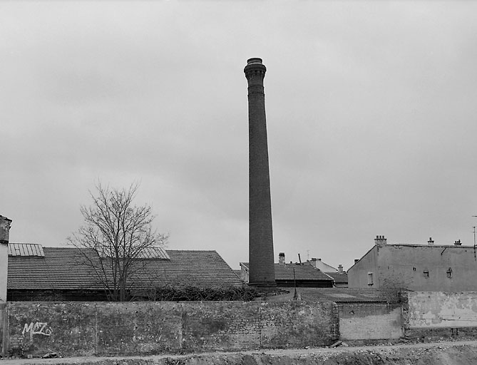 Usine de fabrication de matériaux de construction Letellier et Morel.