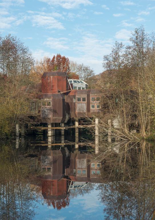 Maison en acier Corten