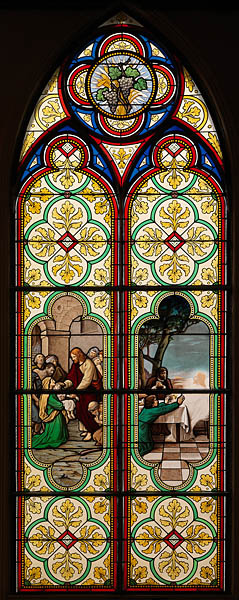 Ensemble de 10 verrières - Église luthérienne de l'Ascension