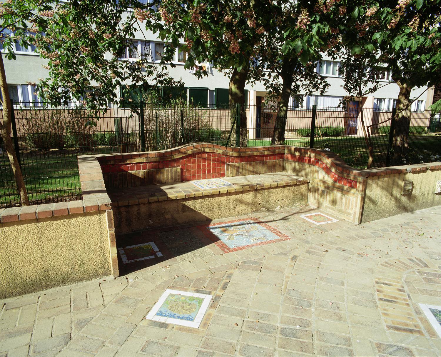 jardin du centre de loisirs maternels Branly, dit Jardin Extraordinaire