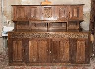 meuble de sacristie, chapier