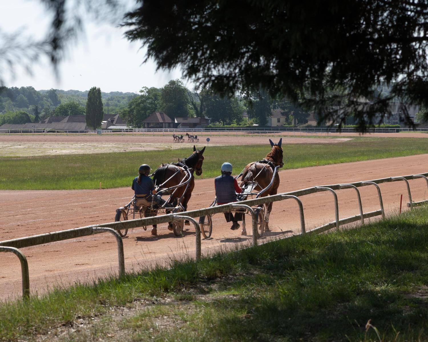 Centre d'entrainement des chevaux trotteurs de Grosbois