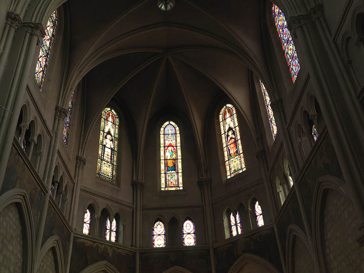 Ensemble de 13 verrières - Chapelle Saint-Jean-de-Dieu (Frères hospitaliers de Saint-Jean-de-Dieu)