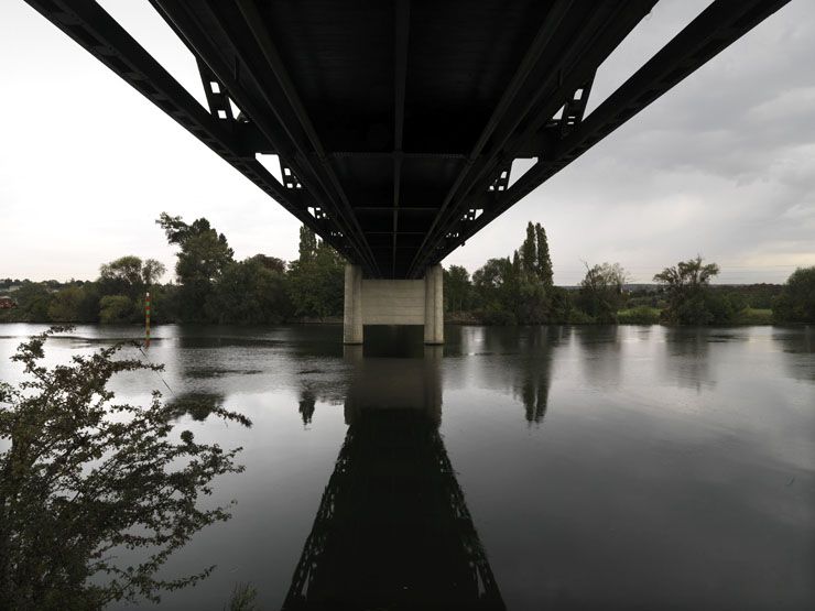 pont routier sur la Seine dit Pont de Rangiport